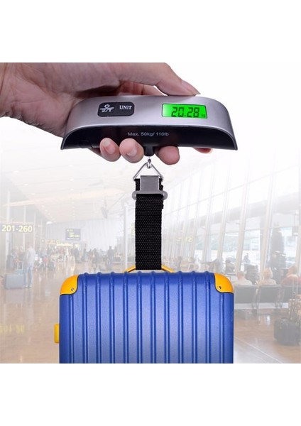 Askılı Bagaj Terazisi Bavul Kantarı 50 kg