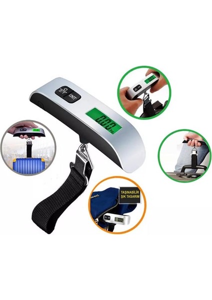 Askılı Bagaj Terazisi Bavul Kantarı 50 kg indirimleri