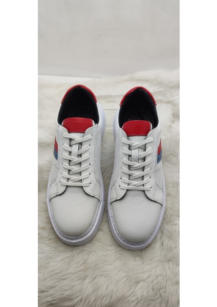 Çiğdem Beyaz Gerçek Deri Kalın Taban Erkek Ayakkabı Gso 1215 Beyaz 43 ST02651 13465 modelleri