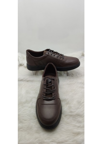 Çiğdem Acı Kahve Gerçek Deri Spor Model Bağlı Erkek Ayakkabı (Seçkin) - Acı Kahve - 43 - ST00914-ACI Kahve-43 fiyatları