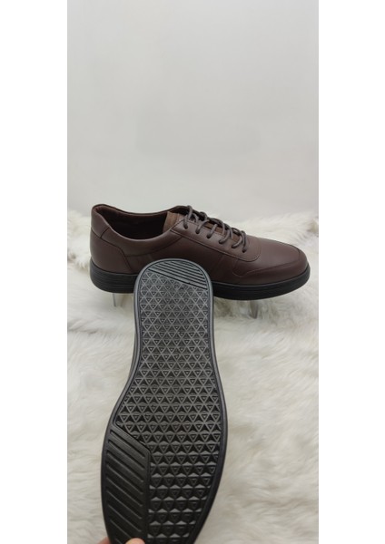 Çiğdem Acı Kahve Gerçek Deri Spor Model Bağlı Erkek Ayakkabı (Seçkin) - Acı Kahve - 43 - ST00914-ACI Kahve-43 fırsatları