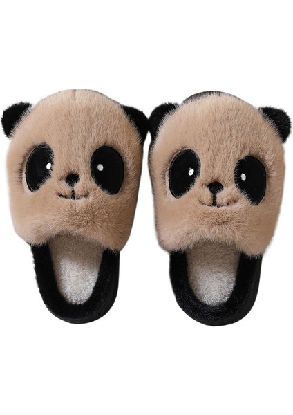 Panda Kışlık Kalın Tabanlı Sıcak Pamuklu Paspaslar (Yurt Dışından)