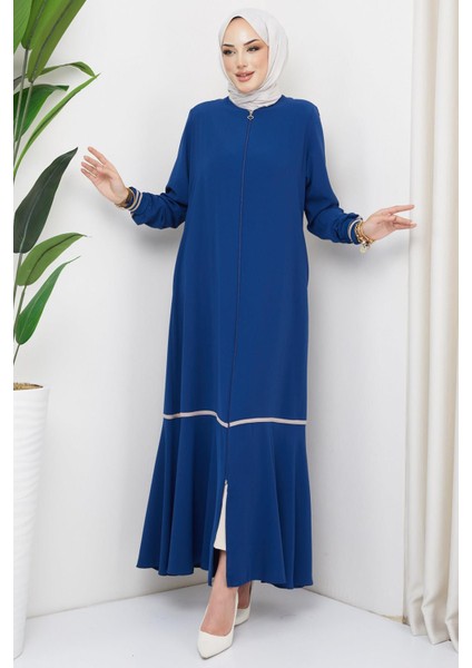 Çizgi Detaylı indigo Ferace HM2035