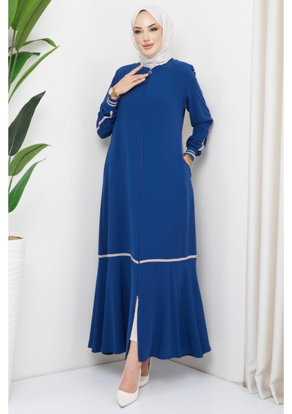 Çizgi Detaylı indigo Ferace HM2035 fiyatları