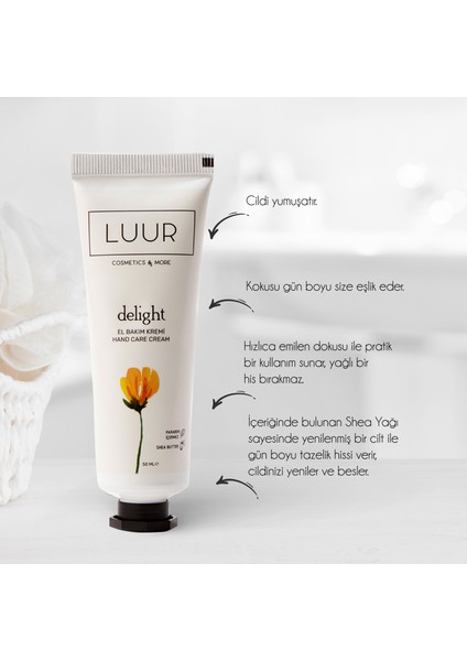 Delight El Bakım Kremi indirimleri