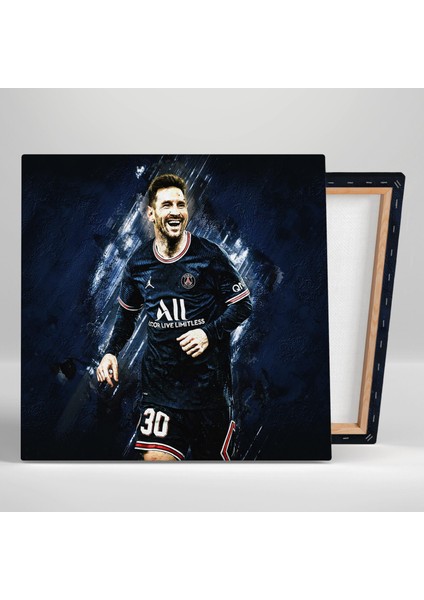 Lionel Messi Psg Paris Saint Germain Futbol Football Player Kare Kanvas Tablo fiyatları