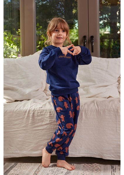 Pijama Takımı Lacivert Zk24-102223