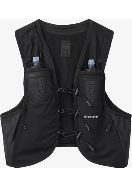 Race Vest 5L w2 Flasks Unisex Siyah Suluklu N1ARV01-001