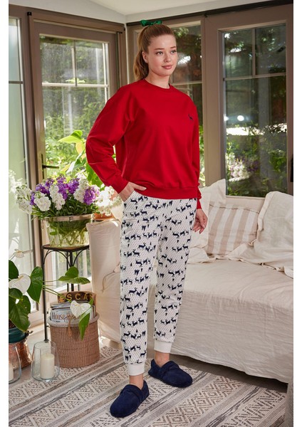 Pijama Takımı Kırmızı ZK24-126162