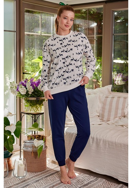 Pijama Takımı Lacivert Zk24-126163