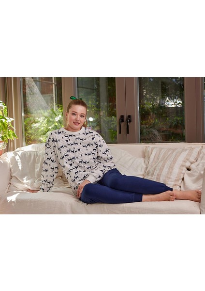 Pijama Takımı Lacivert Zk24-126163 modelleri