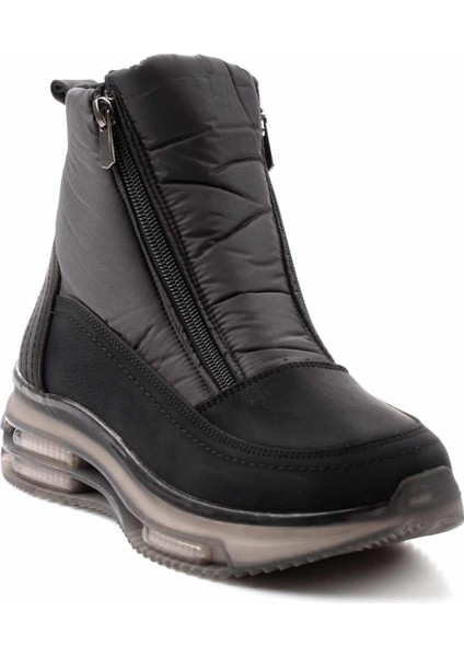 Siyah Paraşüt Kadın Bot & Bootie K02763100067