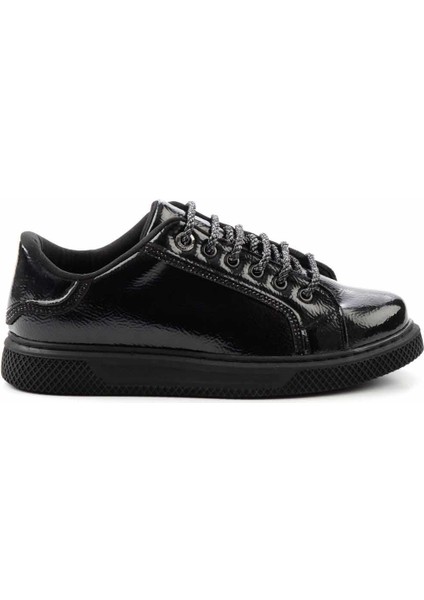 Siyah Rugan Kadın Sneaker K01763132508 fiyatları