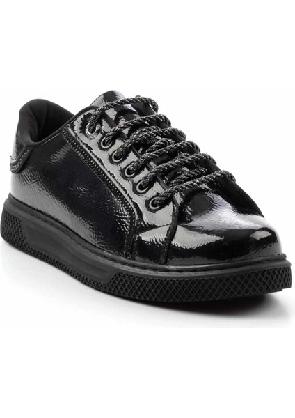 Siyah Rugan Kadın Sneaker K01763132508 modelleri