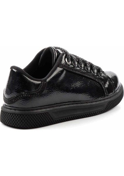 Siyah Rugan Kadın Sneaker K01763132508 fırsatları