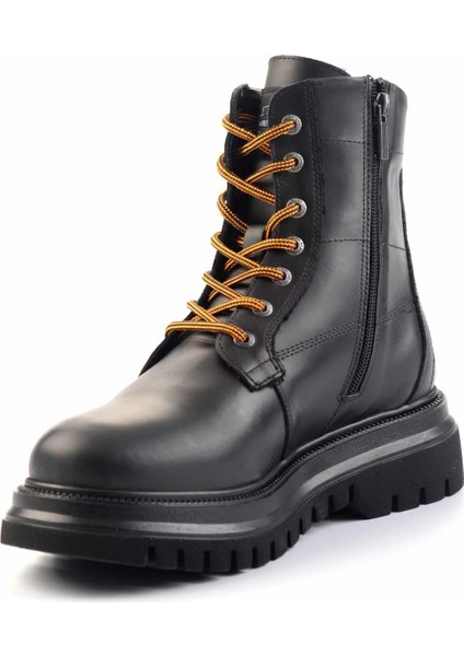 Black Leather Erkek Bot & Bootie HD1777062003 indirimleri