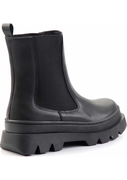 Siyah Kadın Bot & Bootie K02431760009