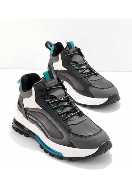 Gri Leather Erkek Sneaker E01185523203