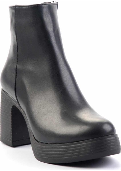 Siyah Kadın Bot & Bootie K02674197409