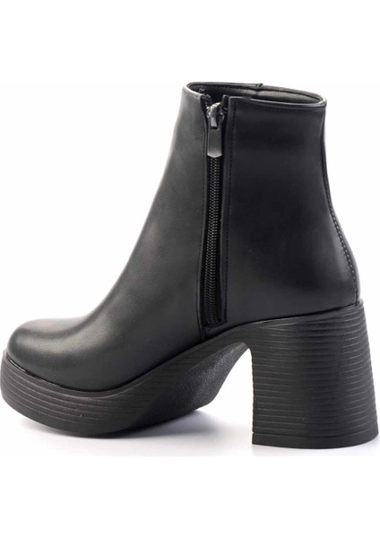 Siyah Kadın Bot & Bootie K02674197409