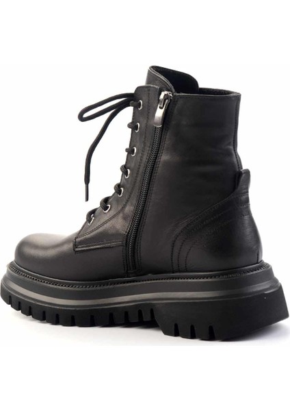 Siyah Leather Kadın Bot & Bootie K02513870103 fırsatları