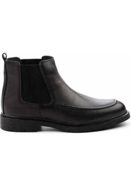 Siyah Napa Leather Erkek Bot & Bootie E02811242543