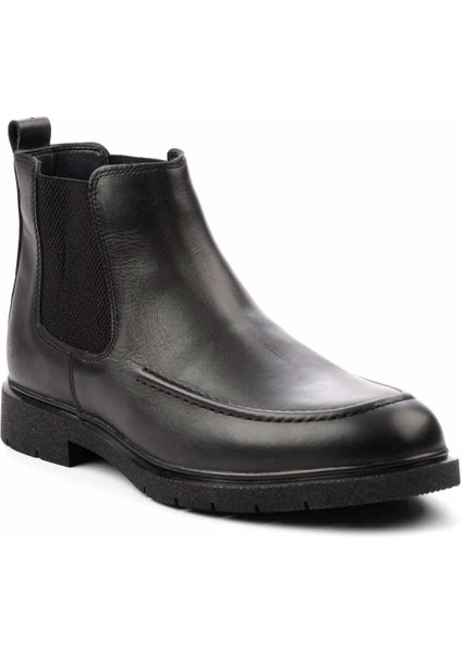 Siyah Napa Leather Erkek Bot & Bootie E02811242543
