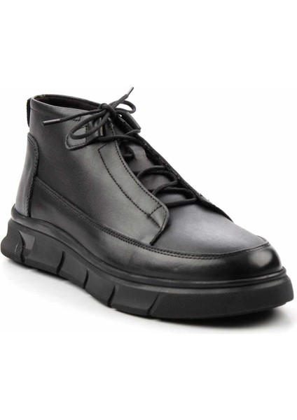 Siyah Antik Leather Erkek Bot & Bootie E02585803241