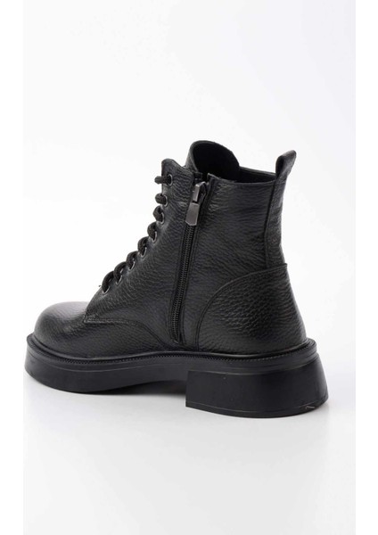 Siyah Leather Kadın Bot & Bootie K02423018103 fırsatları