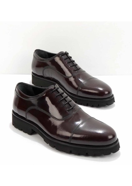 Bordo Açma Leather Erkek Klasik Ayakkabı E01191102114