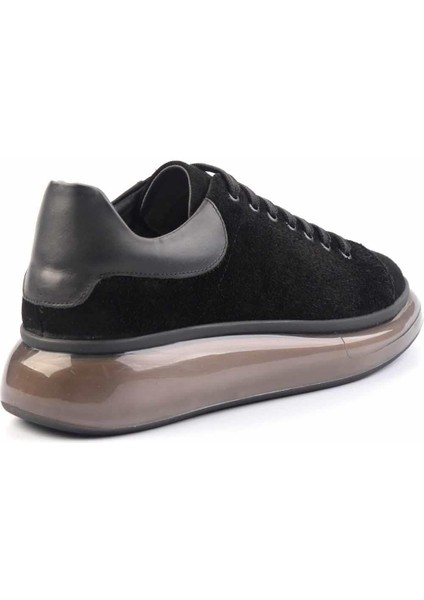 Siyah Siyah Leather Erkek Sneaker E01902252502 fırsatları