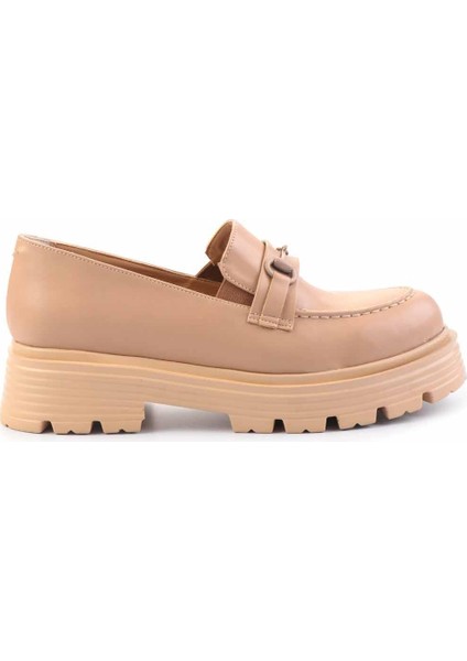 Nude  Kadın Loafer Ayakkabı K01534265609