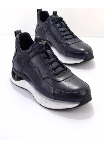 Lacivert Leather Erkek Sneaker E01307243903