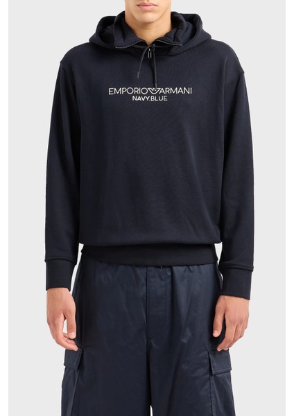 Pamuklu Regular Fit Kapüşonlu Sweat Erkek Sweat 6R1MF6 1jwpz 0920
