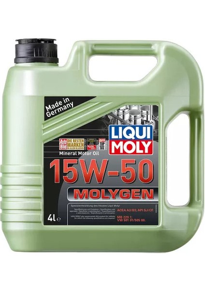 Molygen 15W-50 4lt 2539