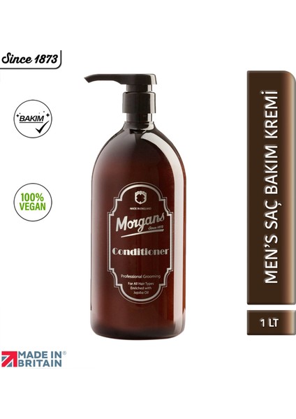 Morgan's Men's Conditioner - Erkeklere Özel Saç Bakım Kremi 1000 ml