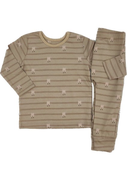 Geyikli Yılbaşı Konsept Bebek Alt Üst Takımı