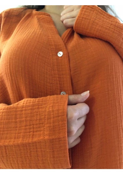 Organik Müslin 2'li Pijama Takımı Naturel Doğal fırsatları