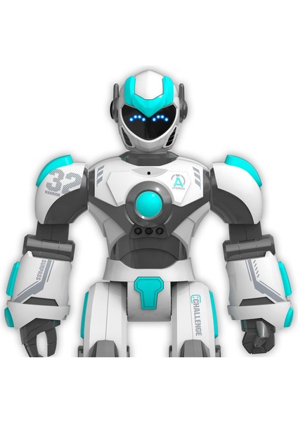 Programlanabilir Uzaktan Kumandalı Robot Ses Kontrollü - Beyaz