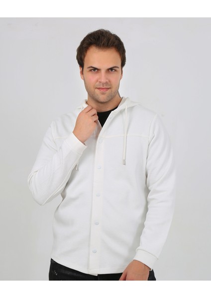 5502 New Season Kapüşonlu ,çıt Çıt Detaylı Regular Fıt Hırka indirimleri