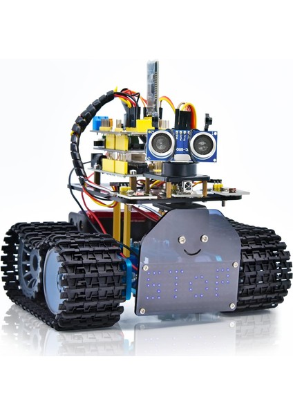 Keyestudıo Mini Tank Robot V2 Arduino Için Akıllı Araç Kiti