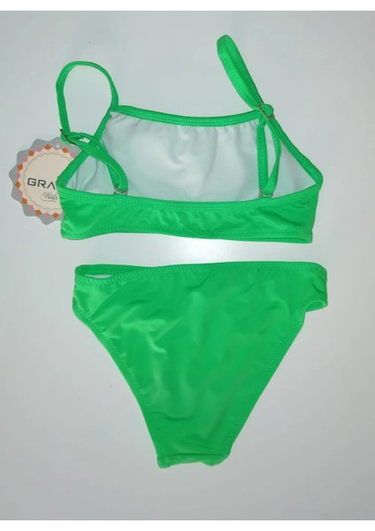 Kız Çocuk Bikini Yeşil 6 Yaş Yeşil modelleri