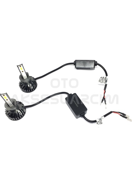 Aem Mini Slim H3 LED Xenon Far Ampulü 6000K Beyaz 12V 30W 7200 Lümen