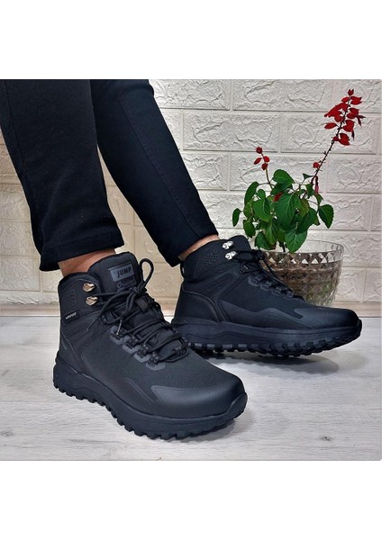 29652 Siyah Waterproof Kaymaz Rahat Erkek Bot