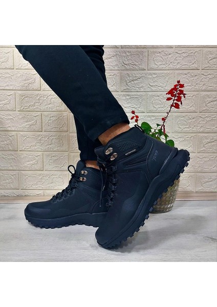 29652 Siyah Waterproof Kaymaz Rahat Erkek Bot
