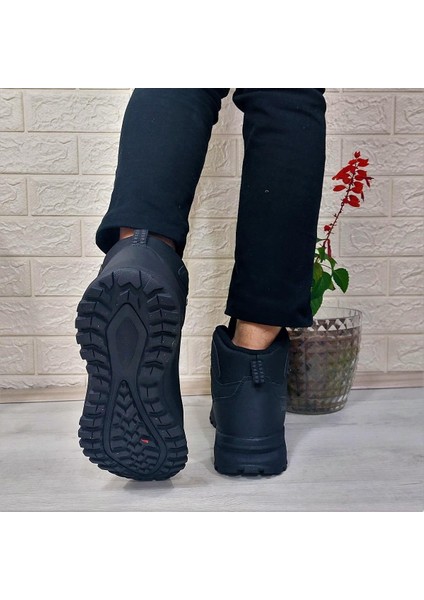 29652 Siyah Waterproof Kaymaz Rahat Erkek Bot