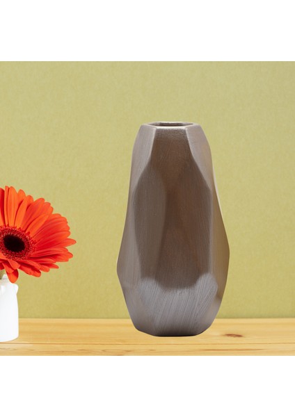 Bronz Dekoratif 25CM Prizma Vazo
