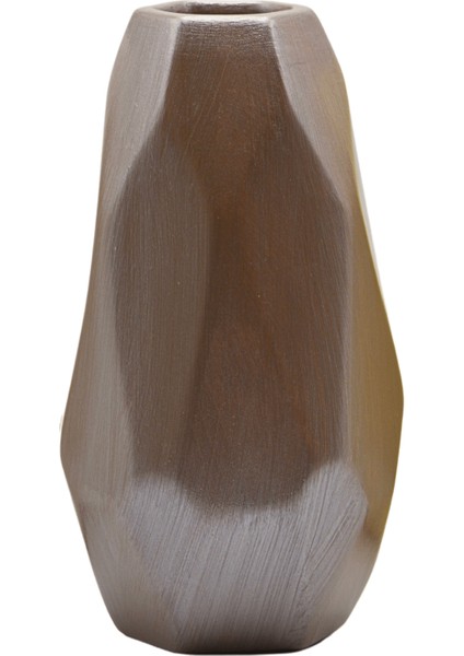 Bronz Dekoratif 25CM Prizma Vazo