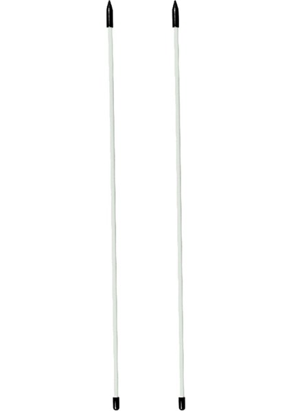 2x Golf Hizalama Çubukları Salıncak Uygulaması Için Golf Uygulama Çubukları Beyaz Koyma (Yurt Dışından) modelleri