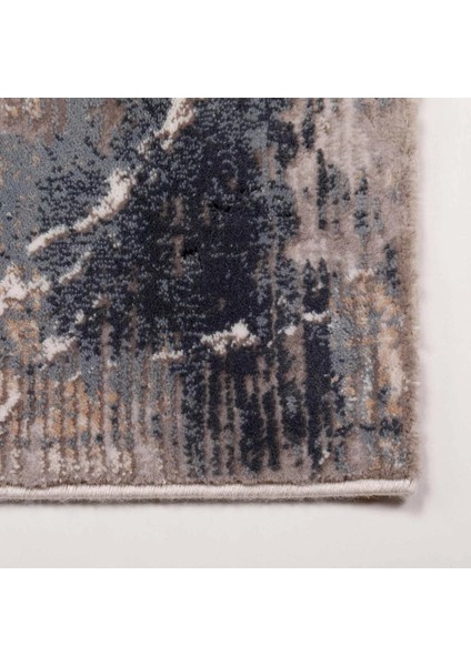 Klasik 30196 Mavi Renk Modern Desenli Akrilik Halı fırsatları